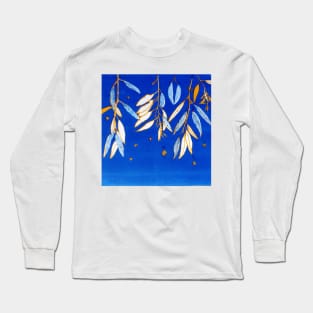 Mornington Skies 6 - Monoprint Long Sleeve T-Shirt